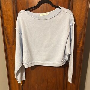 Altard State Light Blue Cropped Sweater❤️